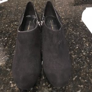 Never worn, black Bandolino booties